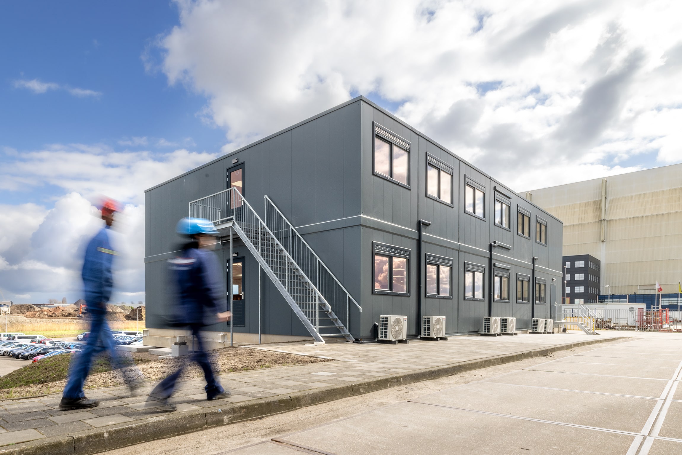 Tijdelijke kantoor project Hollandia
