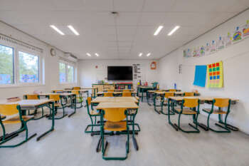 Leslokaal in OBS De Hekakker in Norg